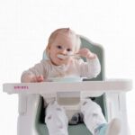 Oribel Cocoon Highchair Pistachio – Fold Away Highchairs - Cocun