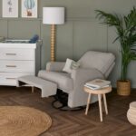 Obaby Madison Swivel Glider Recliner Chair Teddy Truffle – Nursing Chairs - Cocun Obaby Madison Swivel Glider Recliner Chair Teddy Truffle – Nursing Chairs - Cocun