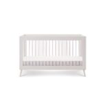Obaby Maya Cot Bed White And Acrylic – Cots & Cot Beds - Cocun