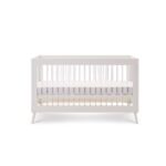Obaby Maya Cot Bed White And Acrylic – Cots & Cot Beds - Cocun