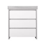 Tutti Bambini Modena Changing Unit Grey Ash/White – Nursery Drawers - Cocun