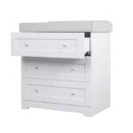 Tutti Bambini Rio Chest Changer White/Dove Grey – Nursery Drawers - Cocun Tutti Bambini Rio Chest Changer White/Dove Grey – Nursery Drawers - Cocun