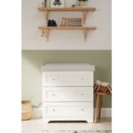 Tutti Bambini Rio Chest Changer White/Dove Grey – Nursery Drawers - Cocun Tutti Bambini Rio Chest Changer White/Dove Grey – Nursery Drawers - Cocun