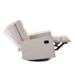 Obaby Savannah Swivel Glider Recliner Chair Oatmeal – Nursing Chairs - Cocun Obaby Savannah Swivel Glider Recliner Chair Oatmeal – Nursing Chairs - Cocun