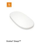 Stokke Sleepi Bed Fitted Sheet V3 White – Cot and Bed Sheets - Cocun