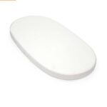 Stokke Sleepi Bed Fitted Sheet V3 White – Cot and Bed Sheets - Cocun