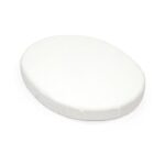 Stokke Sleepi Mini Fitted Sheet V3 White – Crib Bedding & Sheets - Cocun Stokke Sleepi Mini Fitted Sheet V3 White – Crib Bedding & Sheets - Cocun