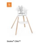 Stokke Clikk High Chair White Plus Free Cushion – Stokke High Chairs - Cocun