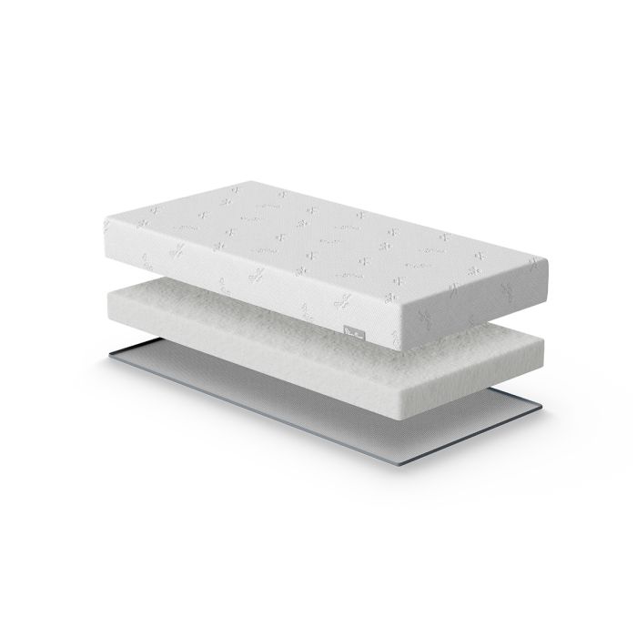 Silver Cross TrueFit Eco Fibre Cot Bed Mattress 140 x 70cm – Cot Mattresses - Cocun