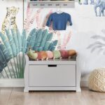 Obaby Stamford Sleigh Toy Box Warm Grey – Furniture Accessories - Cocun