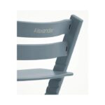 Stokke Tripp Trapp Chair Fjord Blue Plus Free Baby Set2 – Wooden High Chairs - Cocun