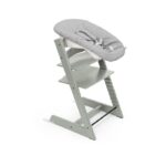 Stokke Tripp Trapp Chair Glacier Green & Newborn Set Plus Free Baby Set2 – Stokke High Chairs - Cocun